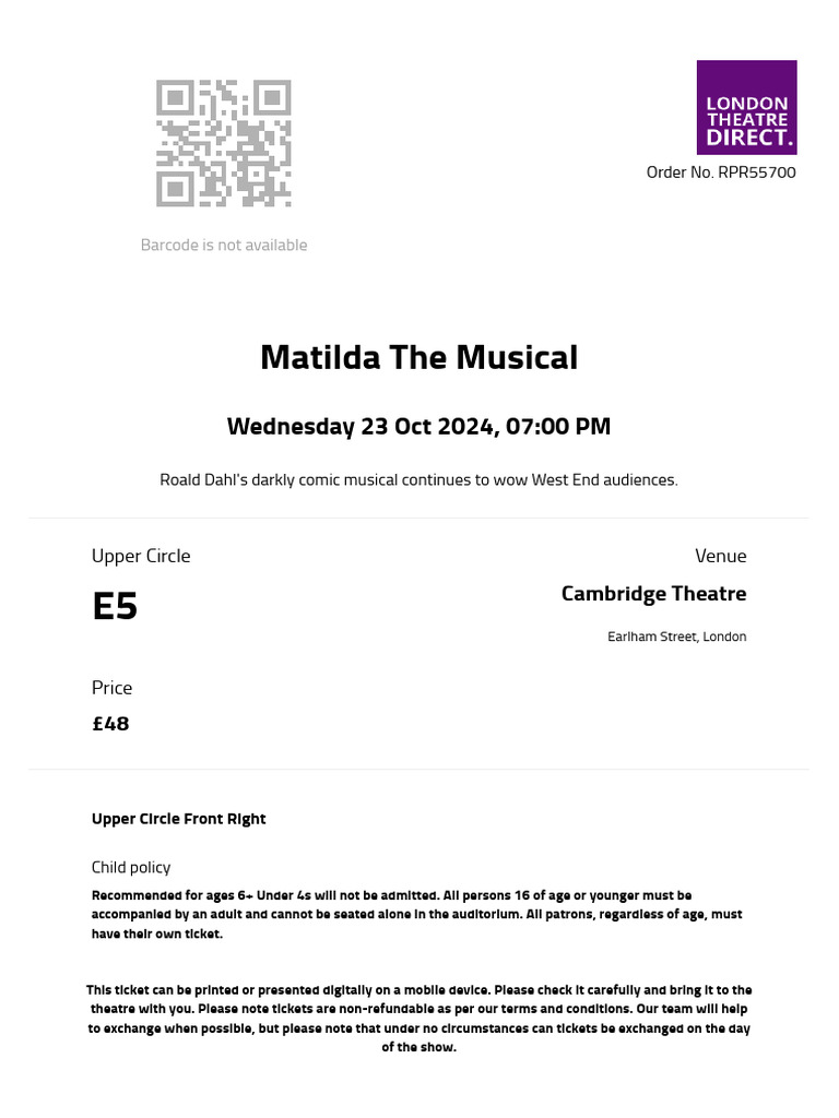 Matilda 1 | PDF