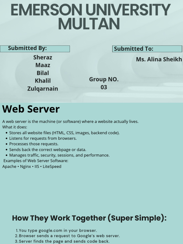 Blue Minimalist Project Presentation | PDF | Transport Layer Security ...