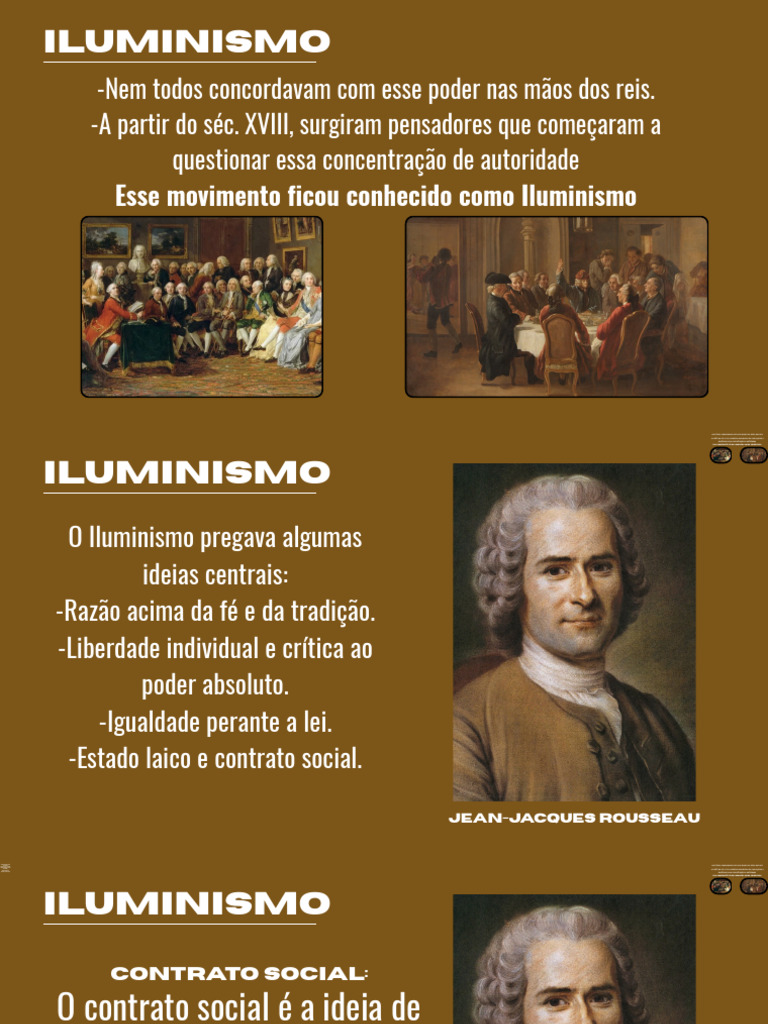 absolutismo (3) | PDF | Iluminismo | Contrato social