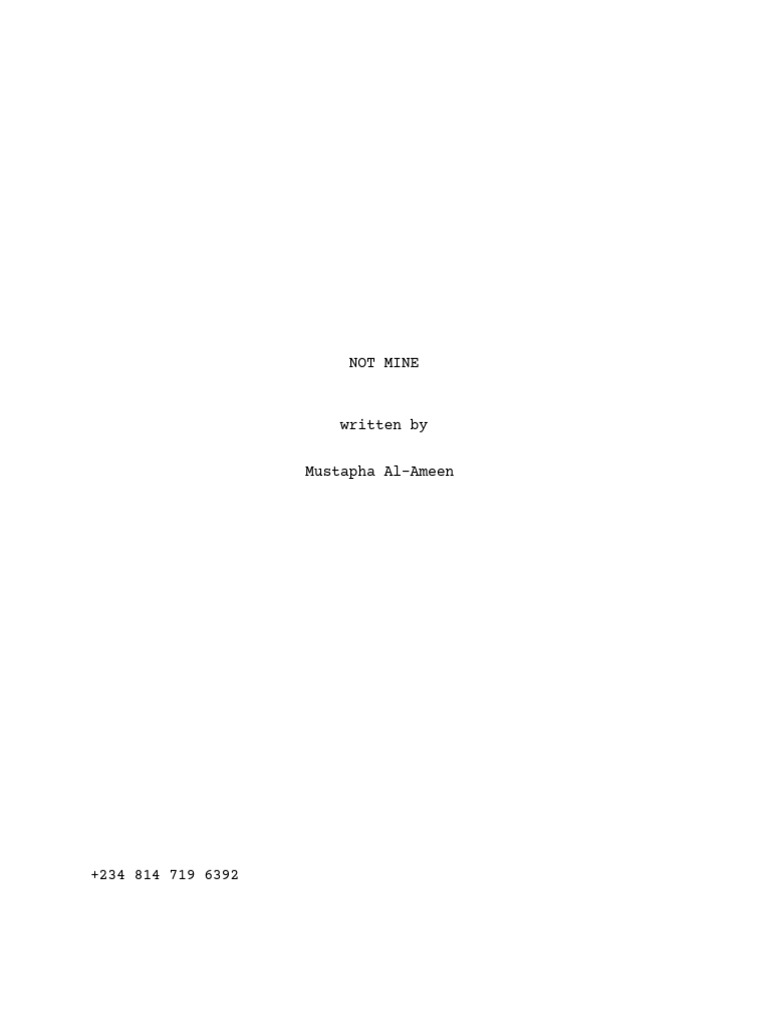 Not Mine | PDF | Human Pregnancy