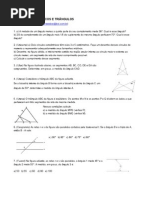 Exercícios de geometria