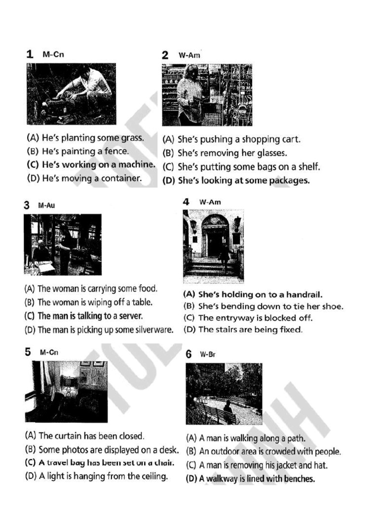 Tapescript Test 6 | PDF