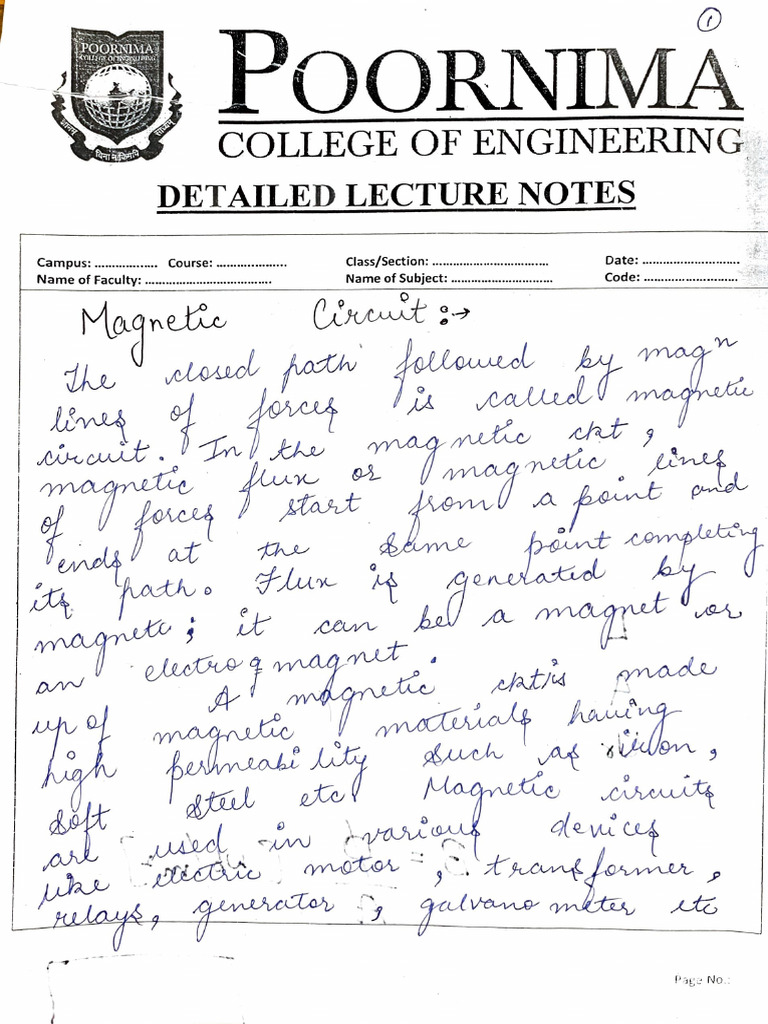 Handwritten Notes Combined | PDF