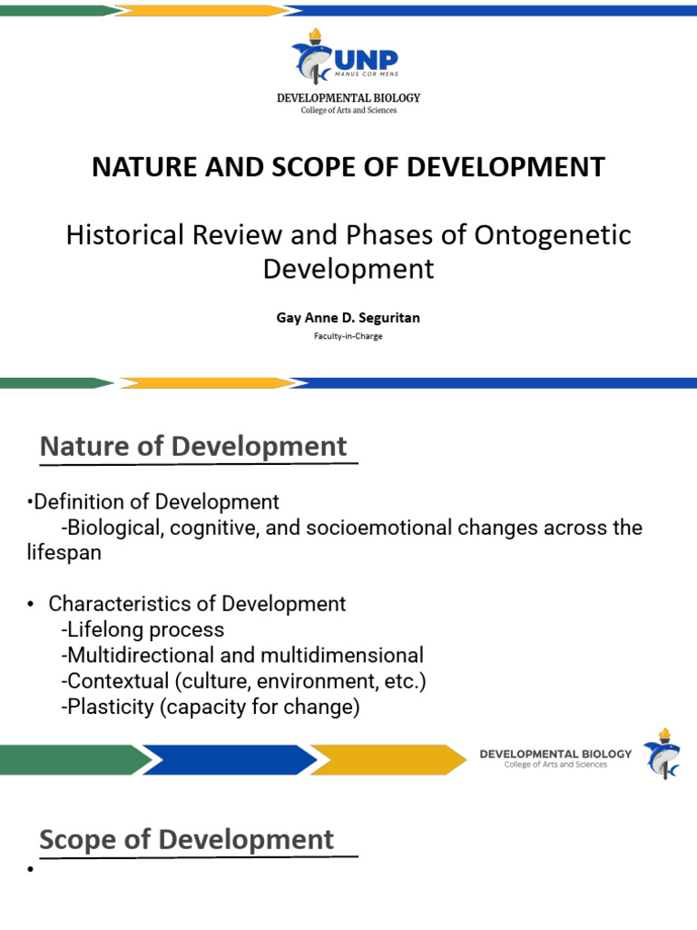 Nature and Scope of Development | PDF | Adolescence | Developmental ...