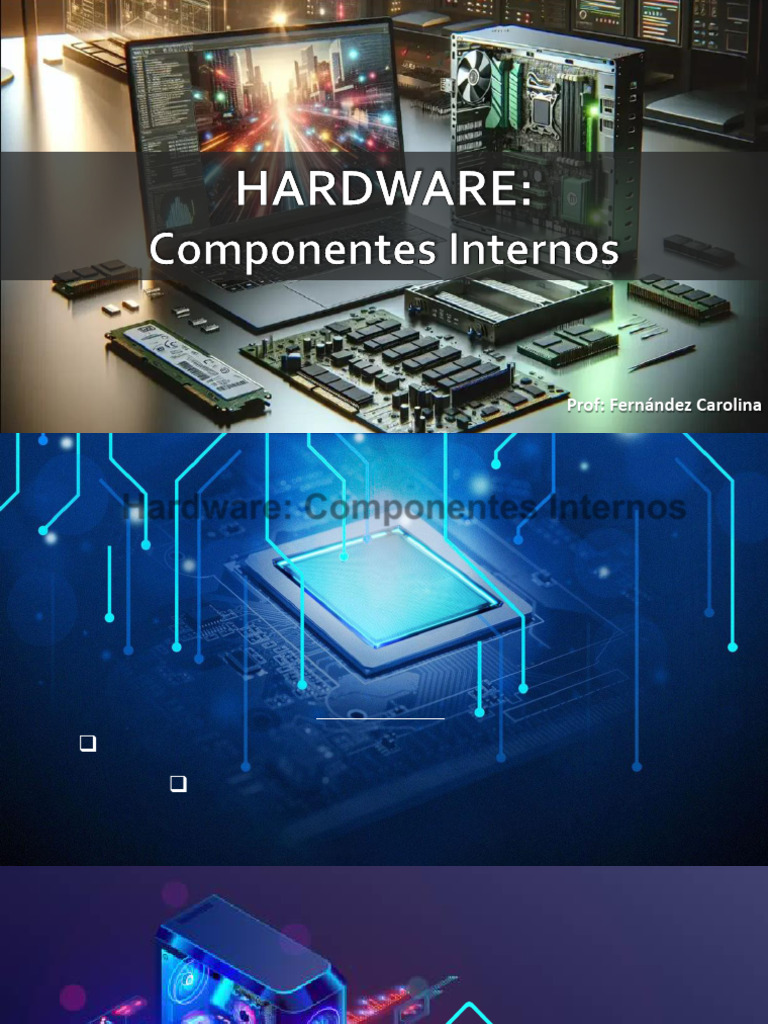 Componentes Internos de PC | PDF | Hardware de la computadora ...
