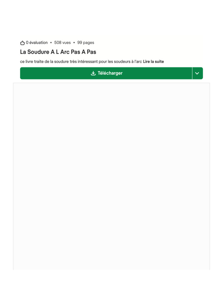 La Soudure A L Arc Pas A Pas - PDF | PDF | Soudage | Construction