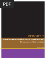 Barack Obama LFBC Forged - Report #3 - by Mara Zebest - 18 Jul 2012