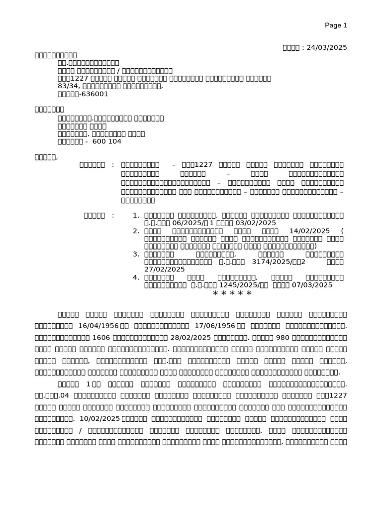 31-01-2025 MD Report | PDF
