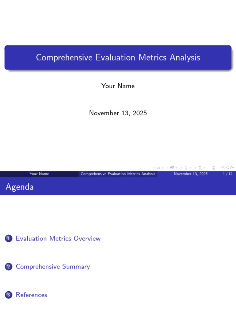 Enhanced Evaluation Presentation | PDF | Receiver Operating ...
