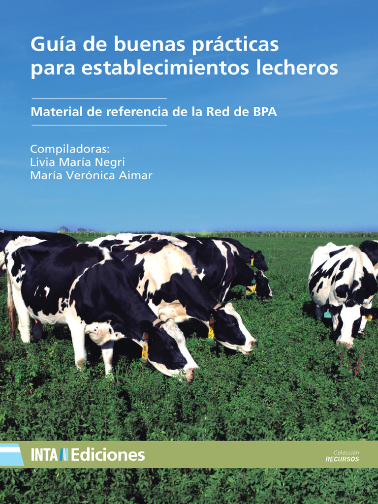 Guia de Buenas Practicas para Tambos Inta 2019 | PDF | Agua | Residuos