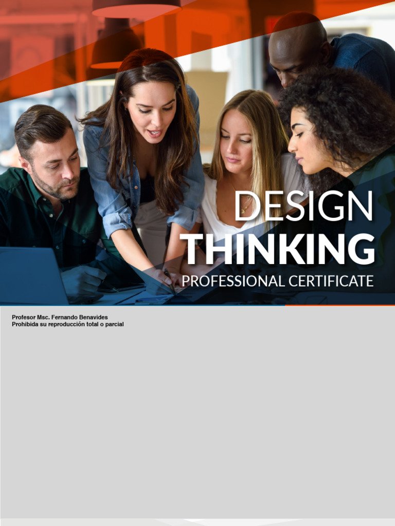 Basic Student Material for Design Thinking Professional Certificate ...