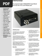 GT64 Terminal Datasheet R2-2