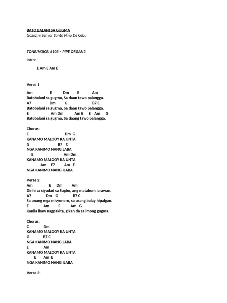 Bato Balani Sa Gugma | PDF