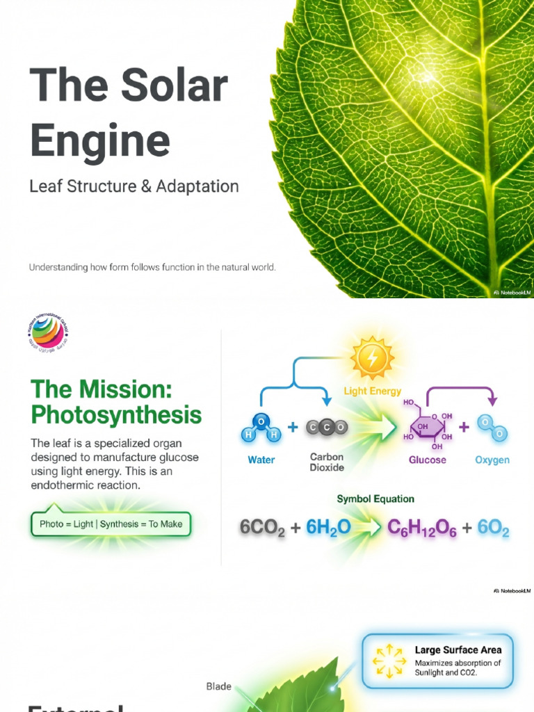 Leaf Form and Function | PDF