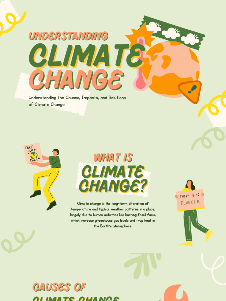 Understanding Climate Change Presentation | PDF
