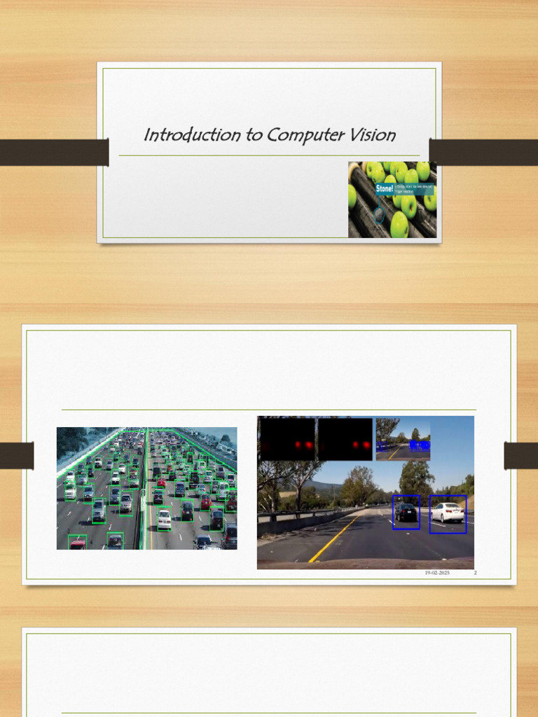 Chapter - 1 Introduction To Computer Vision | PDF | Computer Vision | 3 ...