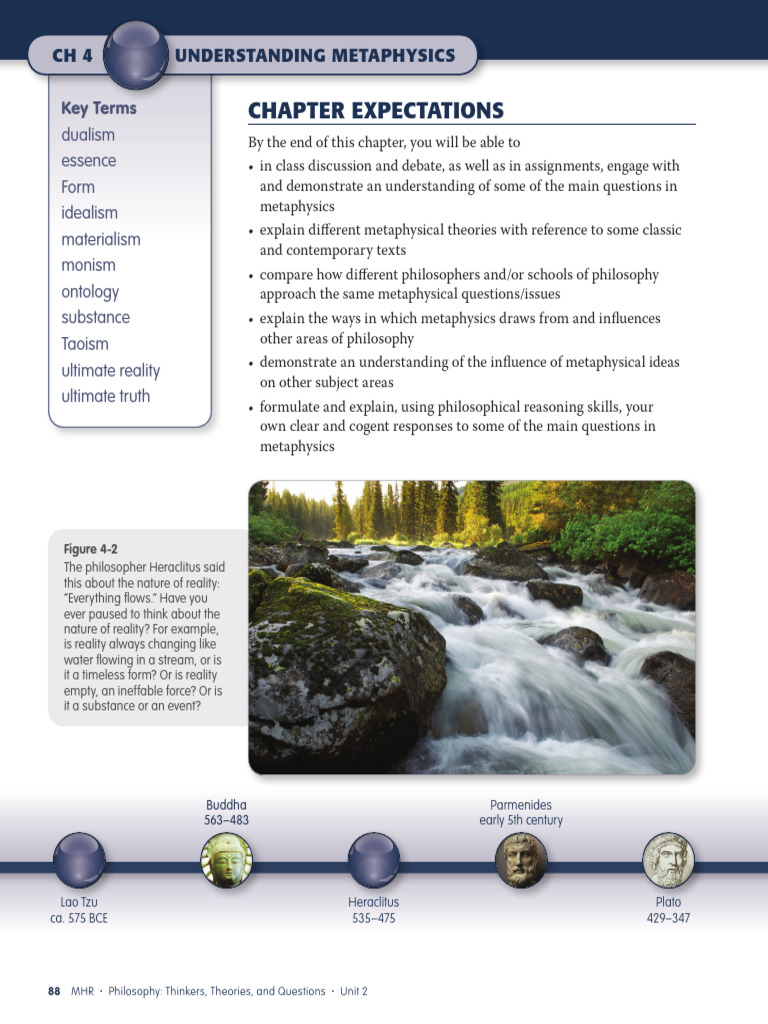 Ch.4 Understanding Metaphysics | PDF | Metaphysics | Idealism