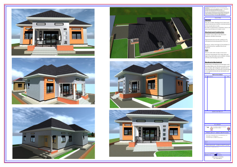 Artistic Visual Renders For Residential House | PDF