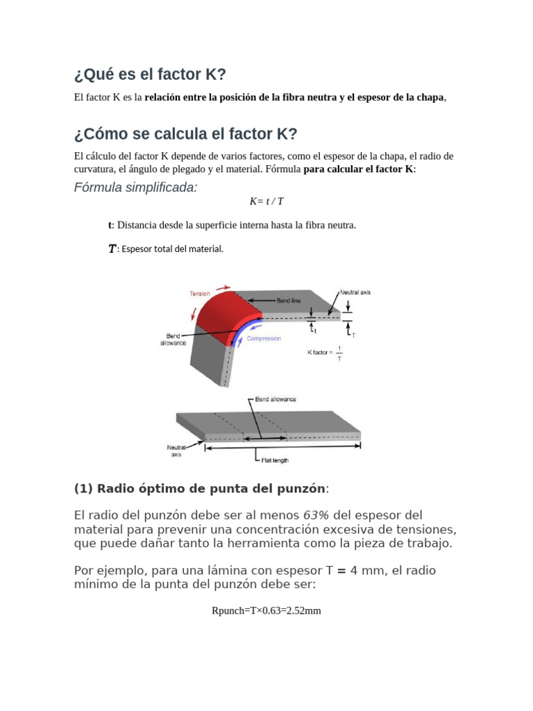Qué Es El Factor K | PDF