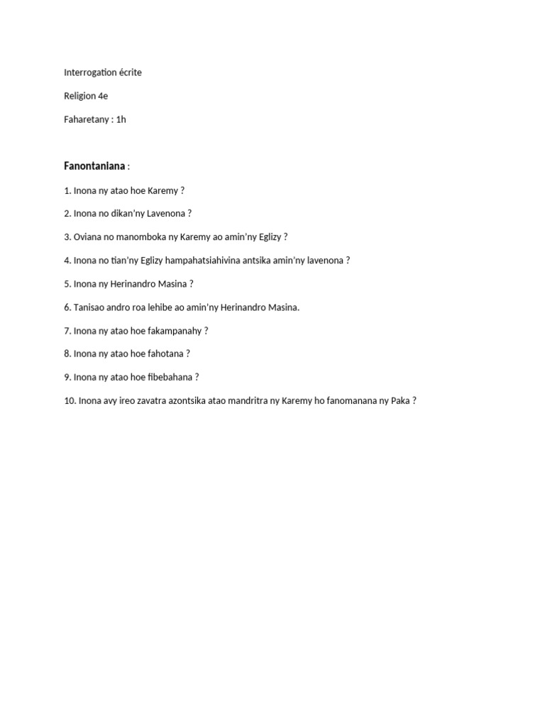 Interrogation 4e | PDF