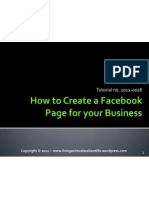 How To Create A Facebook Page For Your Business