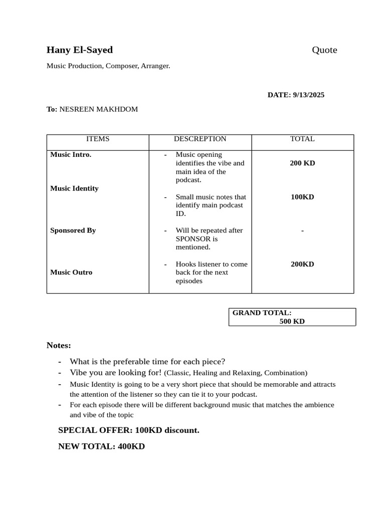 QUOTATION | PDF