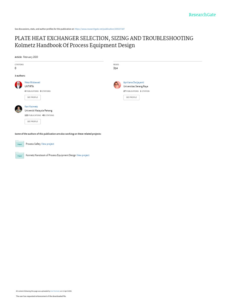 Engineerinng Design Guidelines Plate Heat Exchanger Rev2.2web | PDF ...