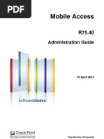 CP R75.40 MobileAccess AdminGuide