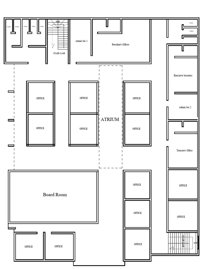 Secretariat First Floor | PDF
