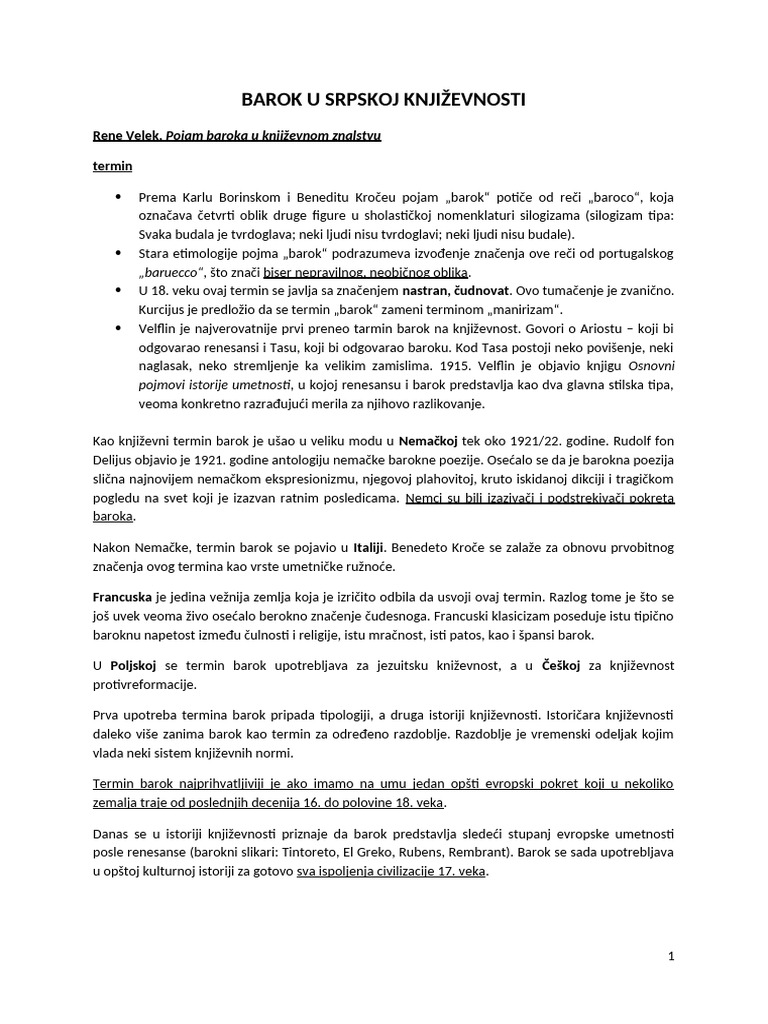 3 Barok | PDF