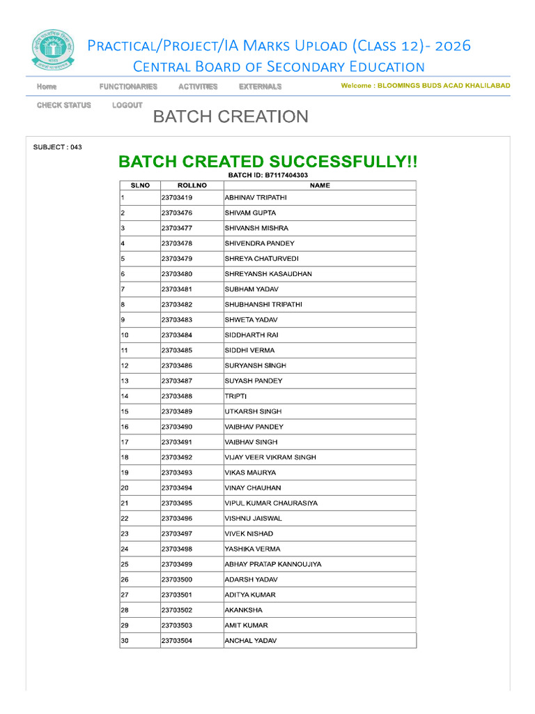 Chemistry Batch 03 | PDF