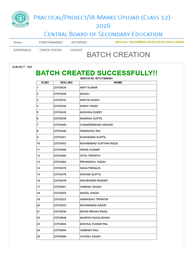 Computer Science Batch 01 | PDF