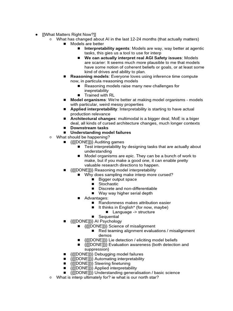 What Matters Right Now - Notes | PDF | Cognitive Science | Cognition
