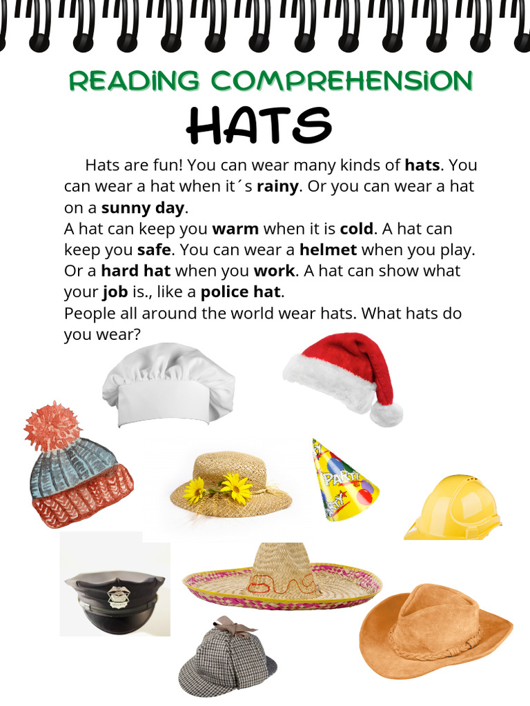 Reading Hats | PDF