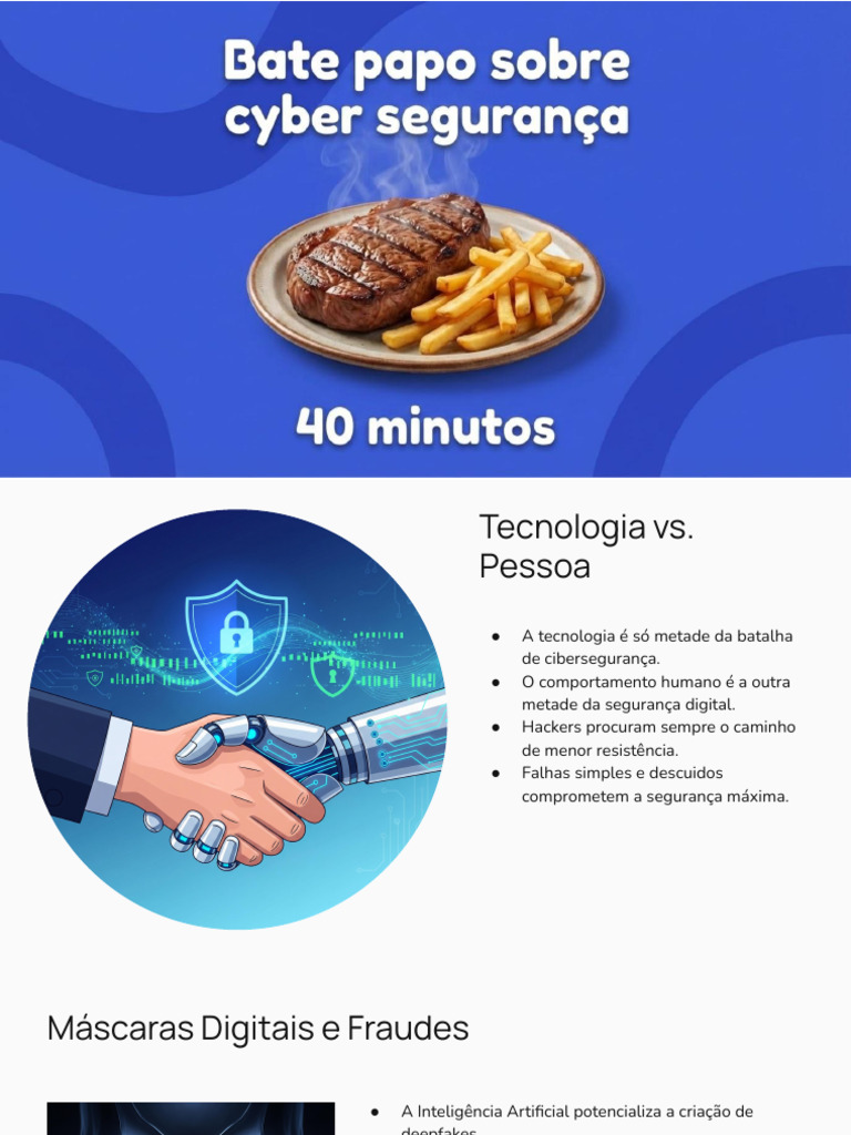 Cybersegurança - Bate Papo-2 | PDF | Autenticação | Senha