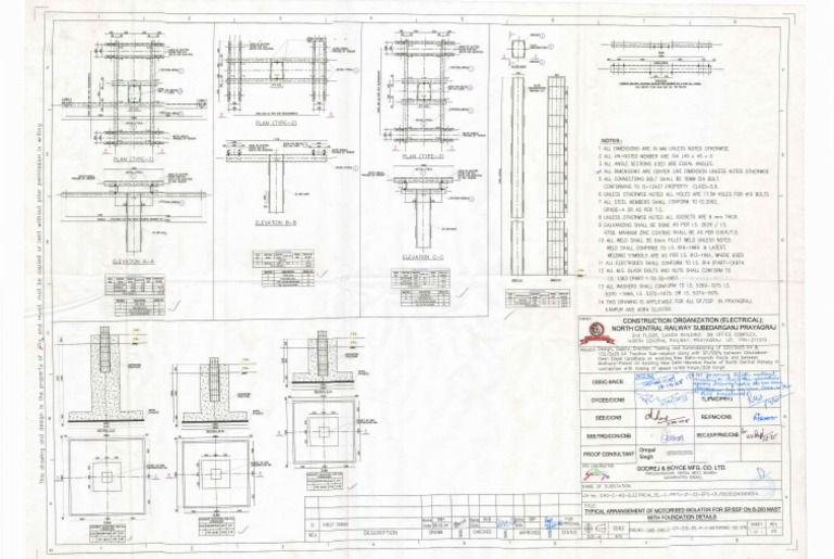 B-200 Motorised Isolator Structure | PDF