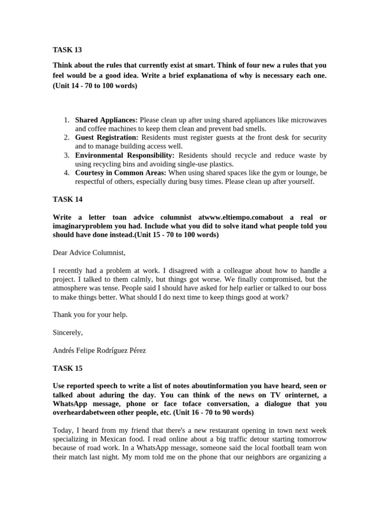 Task 13 - Task 15 | PDF