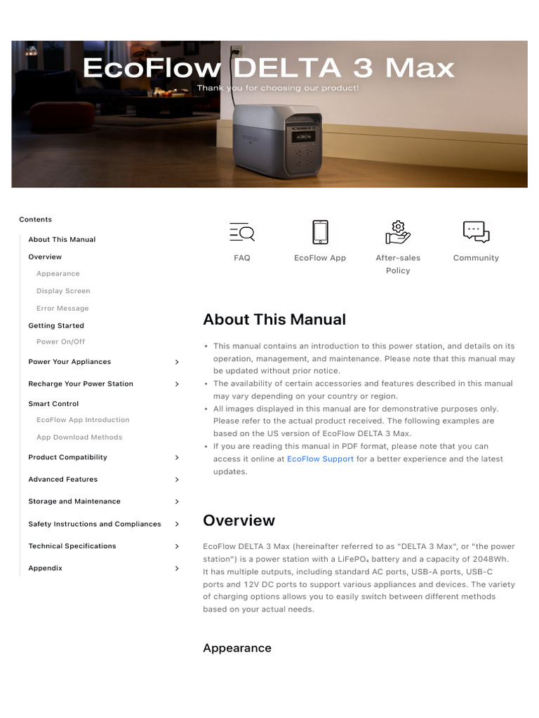 ecoflow delta 2 power station DELTA 2 Max Portable Power Station Ideal for Travel