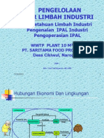 Presentasi Pengelolaan Air Limbah Industr AM - Tris Hardiyanto