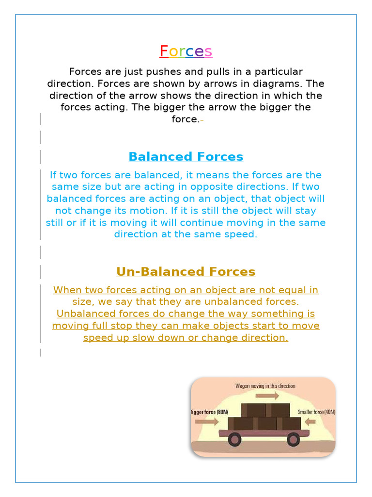 Forces | PDF