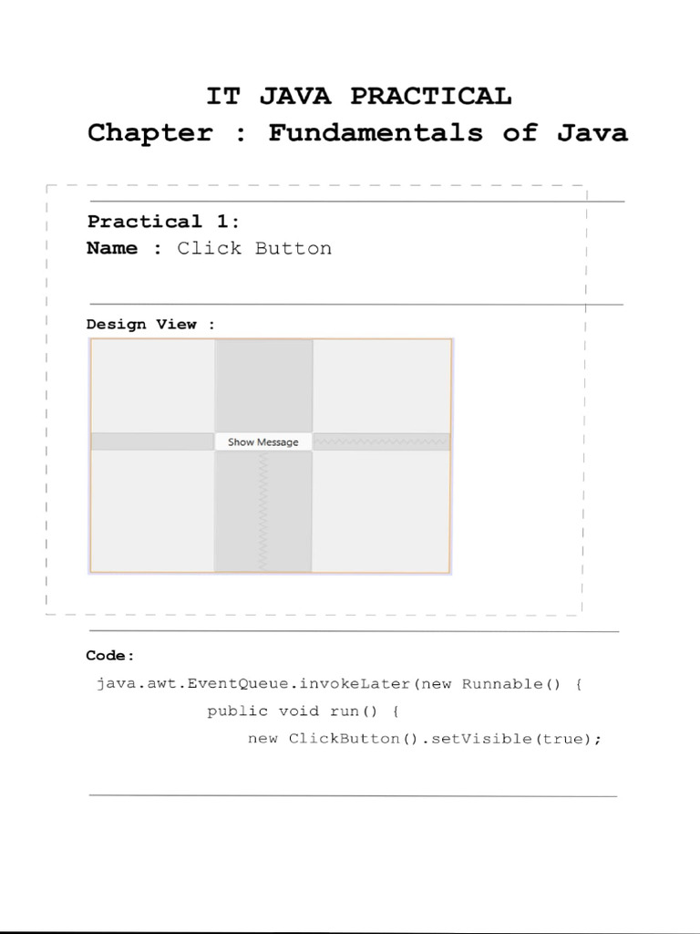 It Practicals | PDF