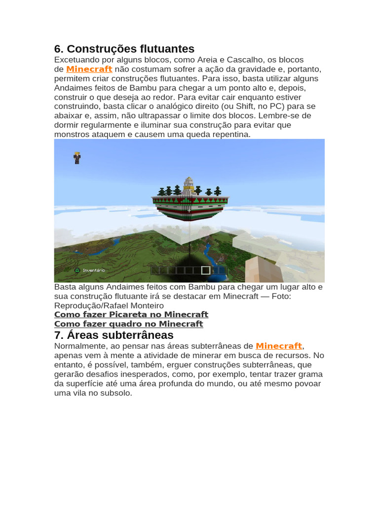 Servidor Minecraft | PDF | Minecraft | Terra