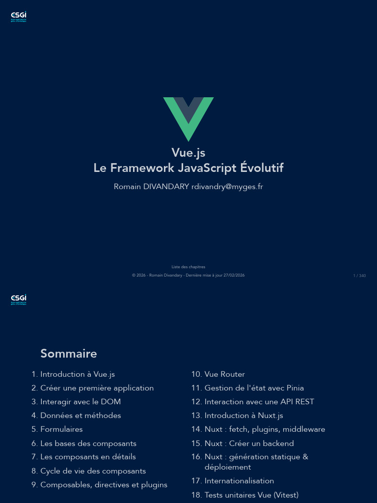 Cours À Jour | PDF | JavaScript | Html