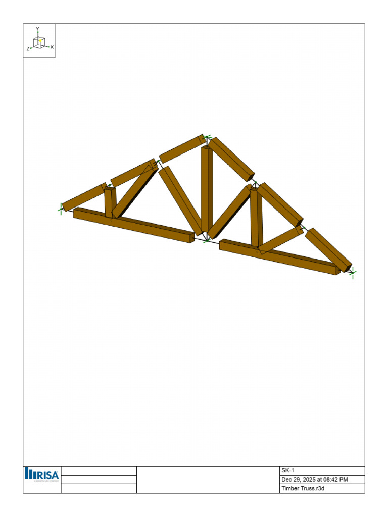 307 Timber Truss | PDF | Truss | Structural Engineering