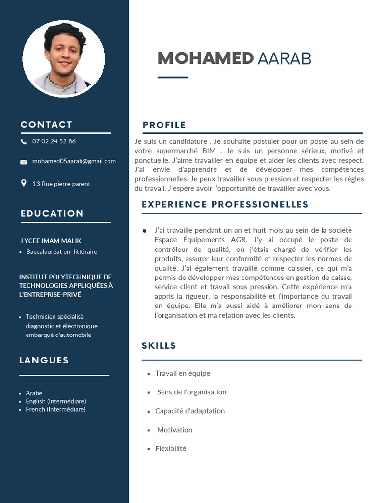 CV Bim | PDF