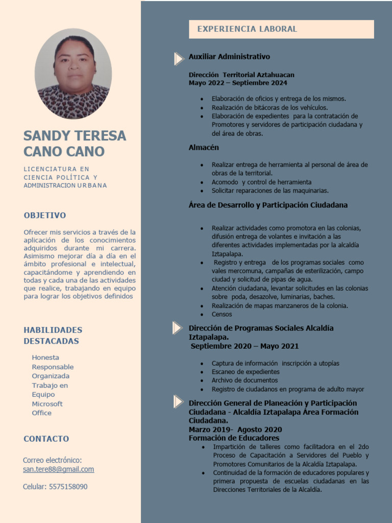 Sandy CV | PDF