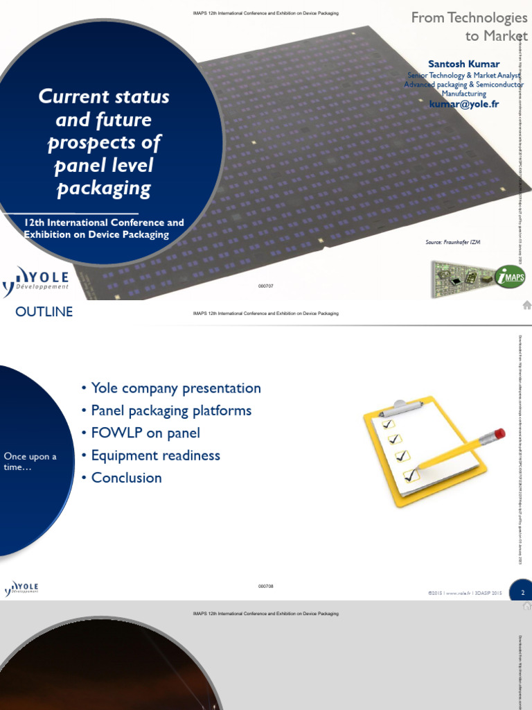 Current Status and Future Prospects of Panel Level Packaging | PDF ...