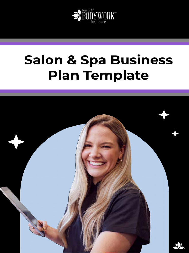 Salon Spa Business Plan Template Compressed | PDF | Marketing ...
