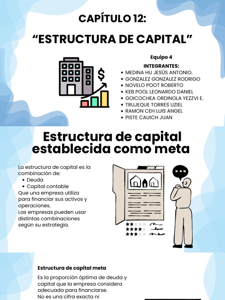 Capitulo 11 Estructura de Capital | PDF | Apalancamiento (Finanzas ...