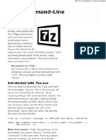 Download 7 Zip Commandline Examples by vbesp SN100506119 doc pdf